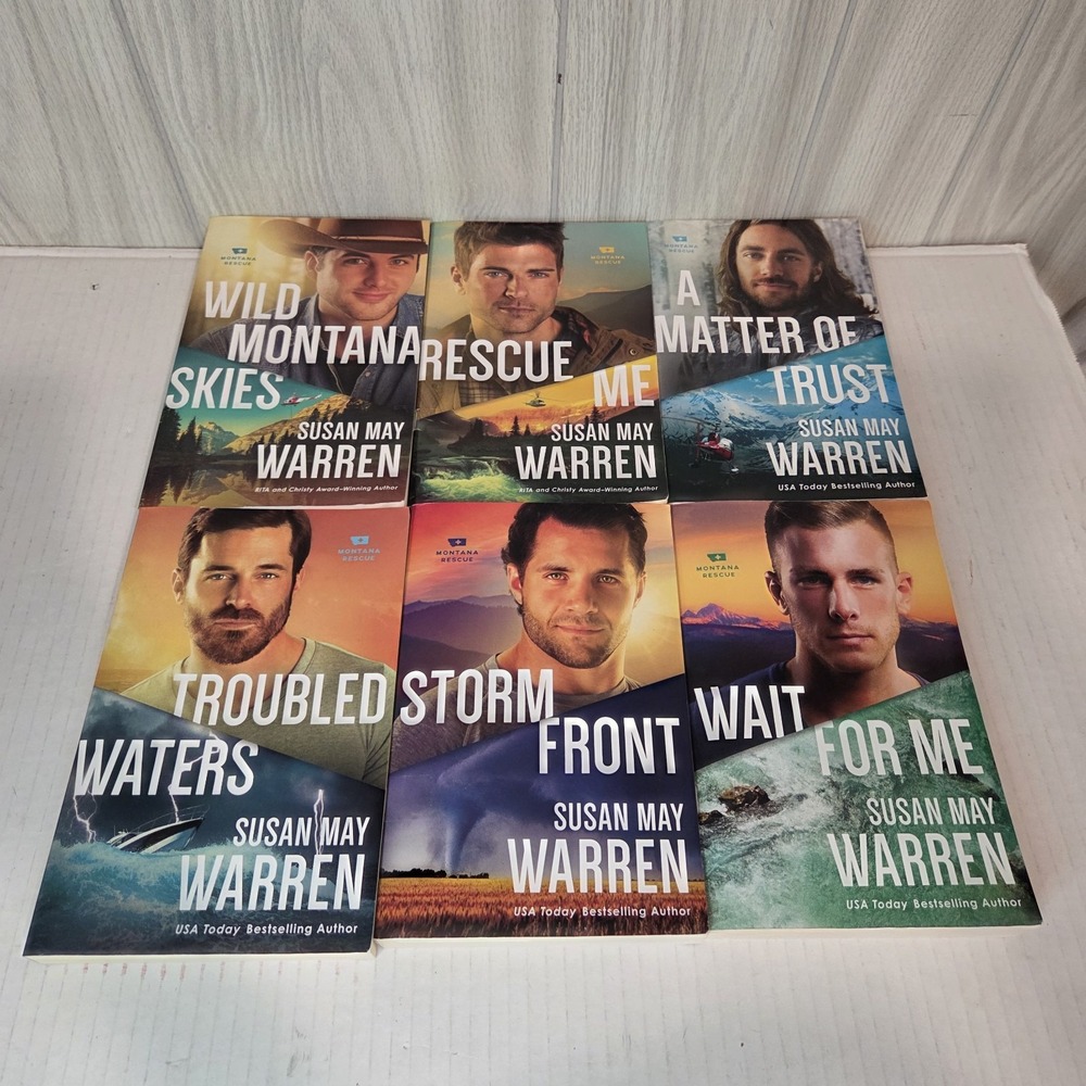 Montana Rescue Series Lot of 6 Susan May Warren Set Paperback *** Like New ***